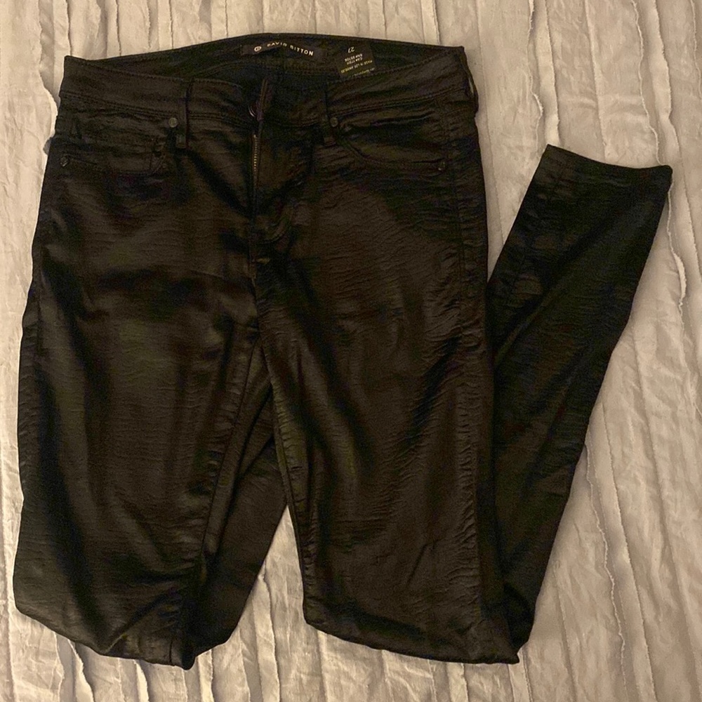 David Bitton black skinny pants size 27 great condition